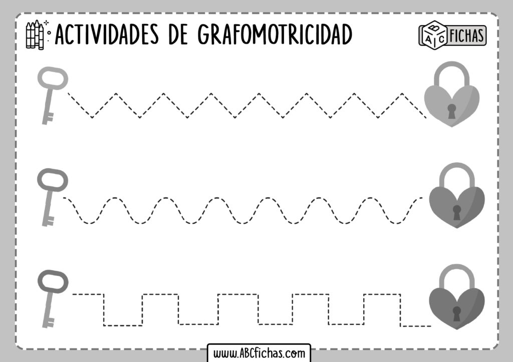 Ejercicios de Grafomotricidad para Niños