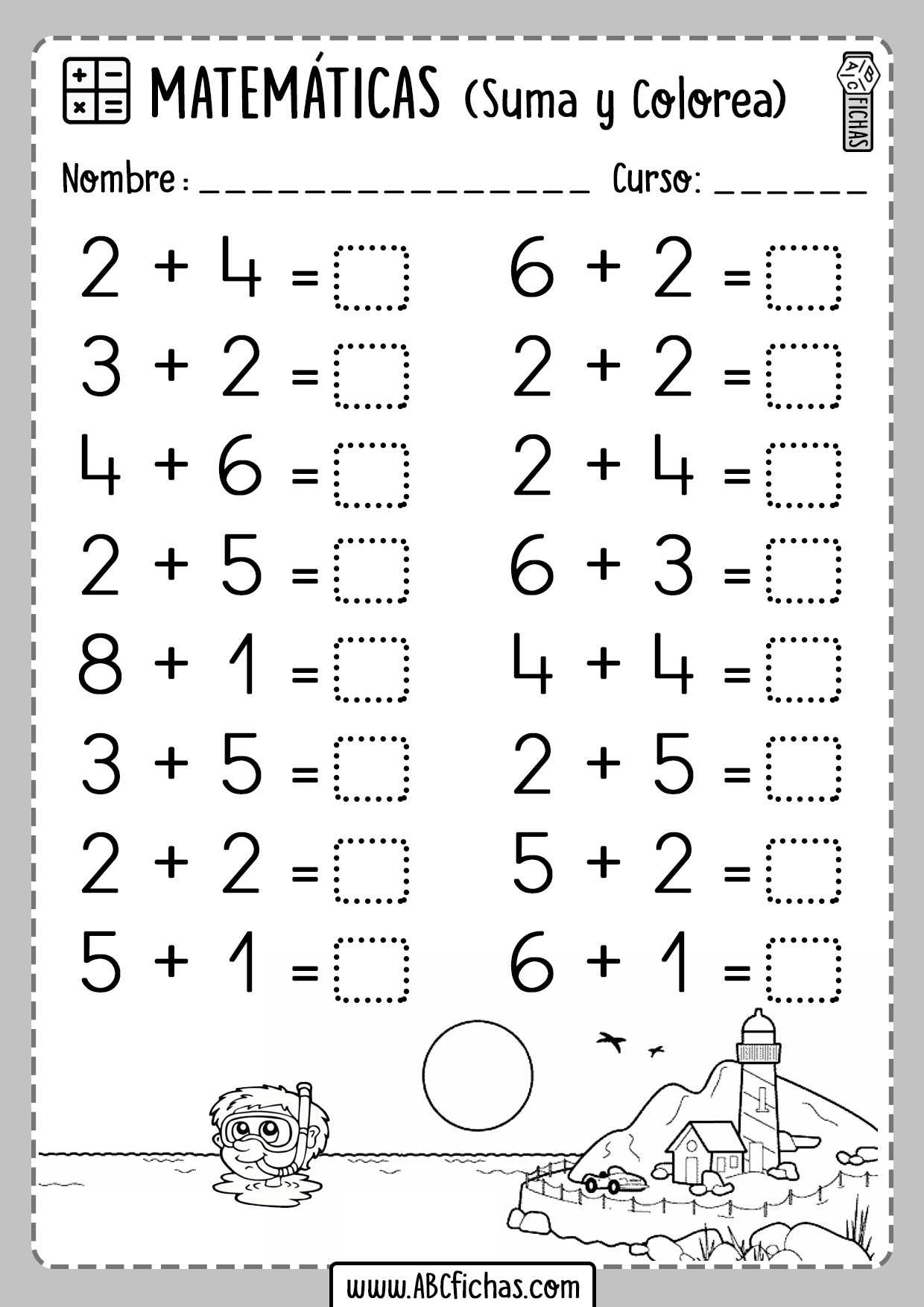 Sumas Calculo Mental 2 Digitos