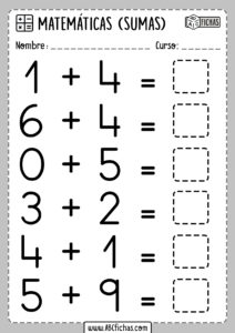 Sumas Faciles Para Niños