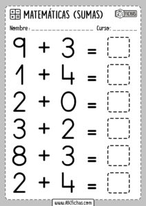 Sumas Para Primaria Faciles