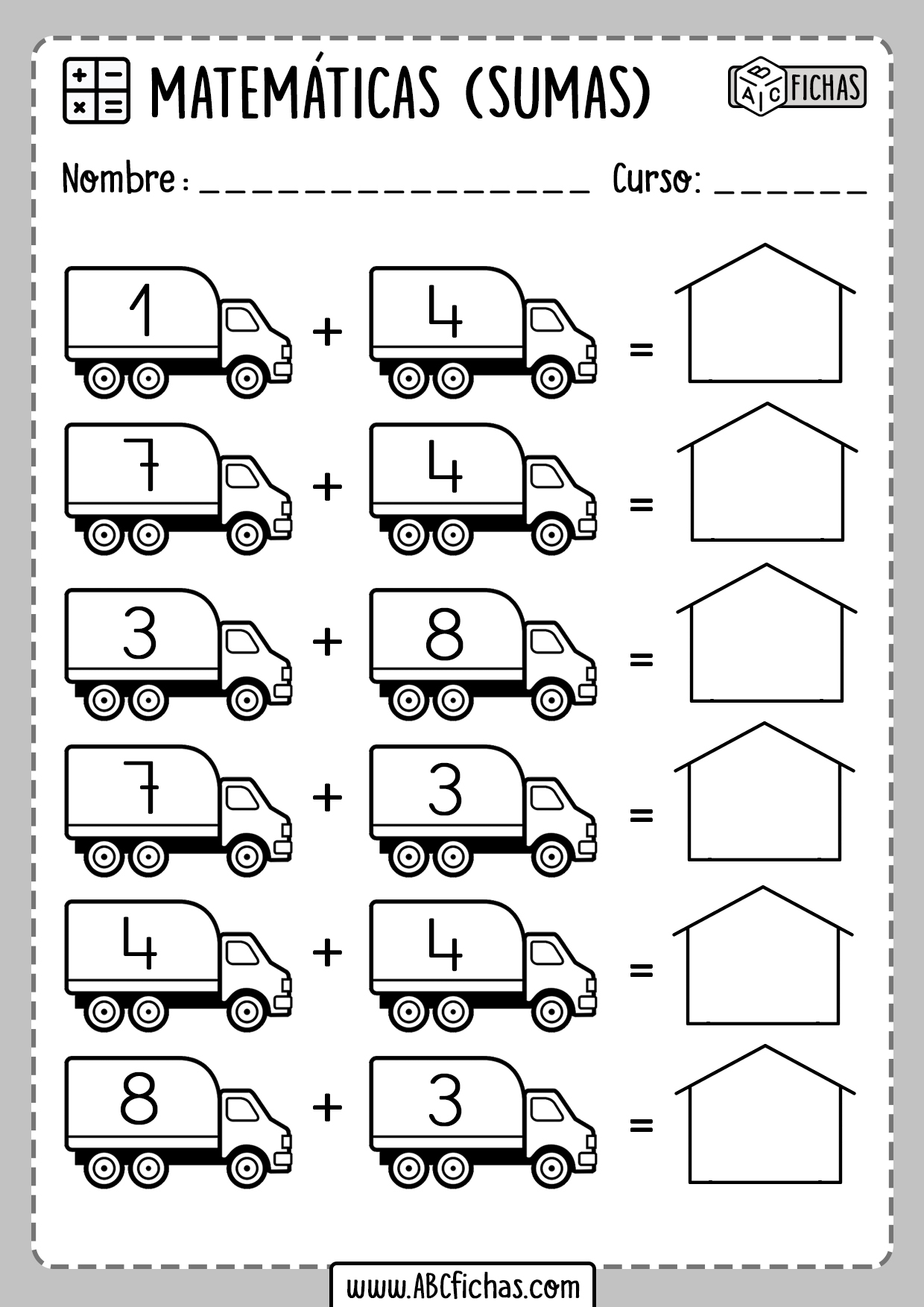 Sumas para Primaria