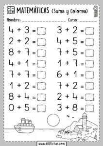 Sumas para practicar Calculo Mental