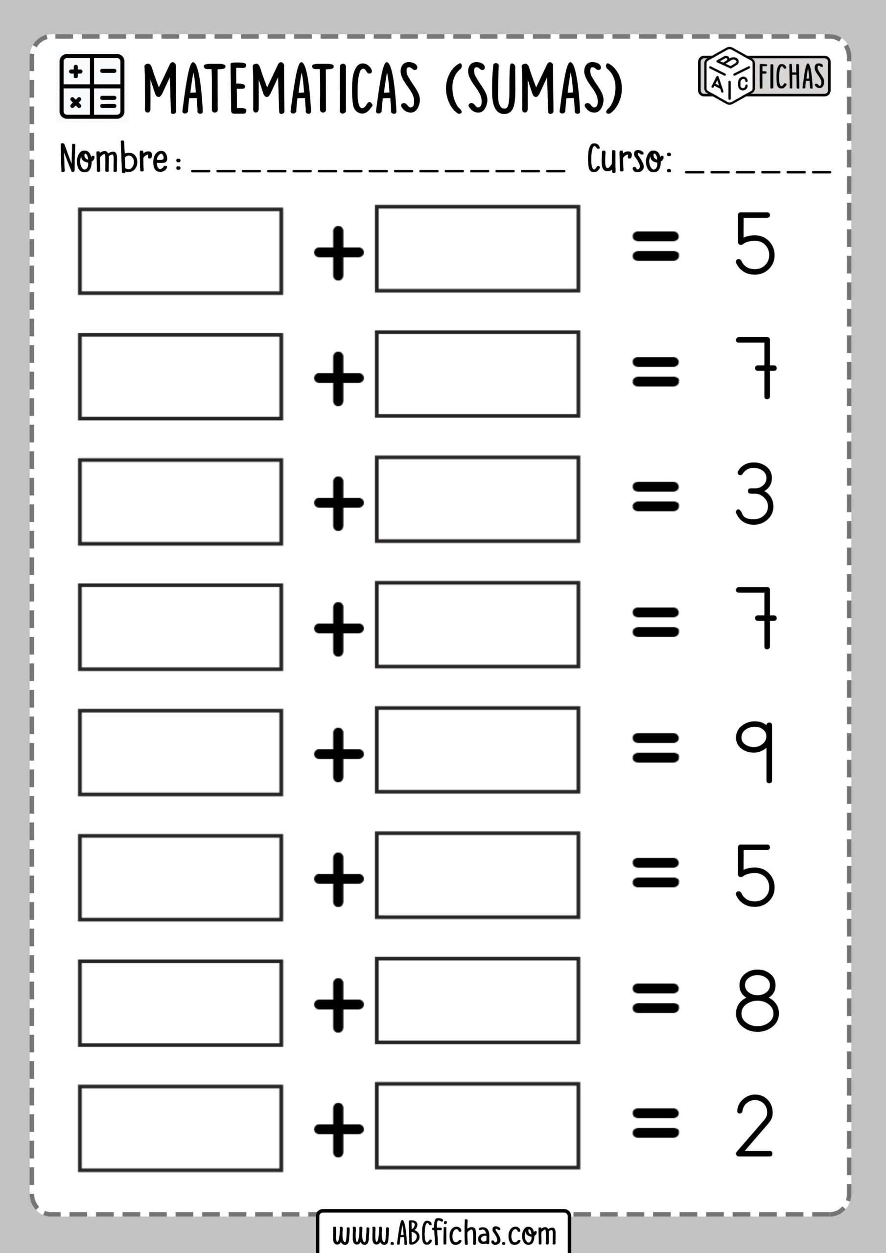 Escribe los Numeros que faltan