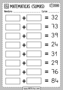 Juegos de Sumas