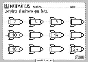 Series Numericas para Primaria