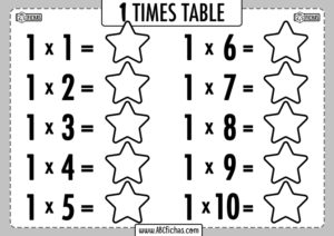 Complete times table grid copia