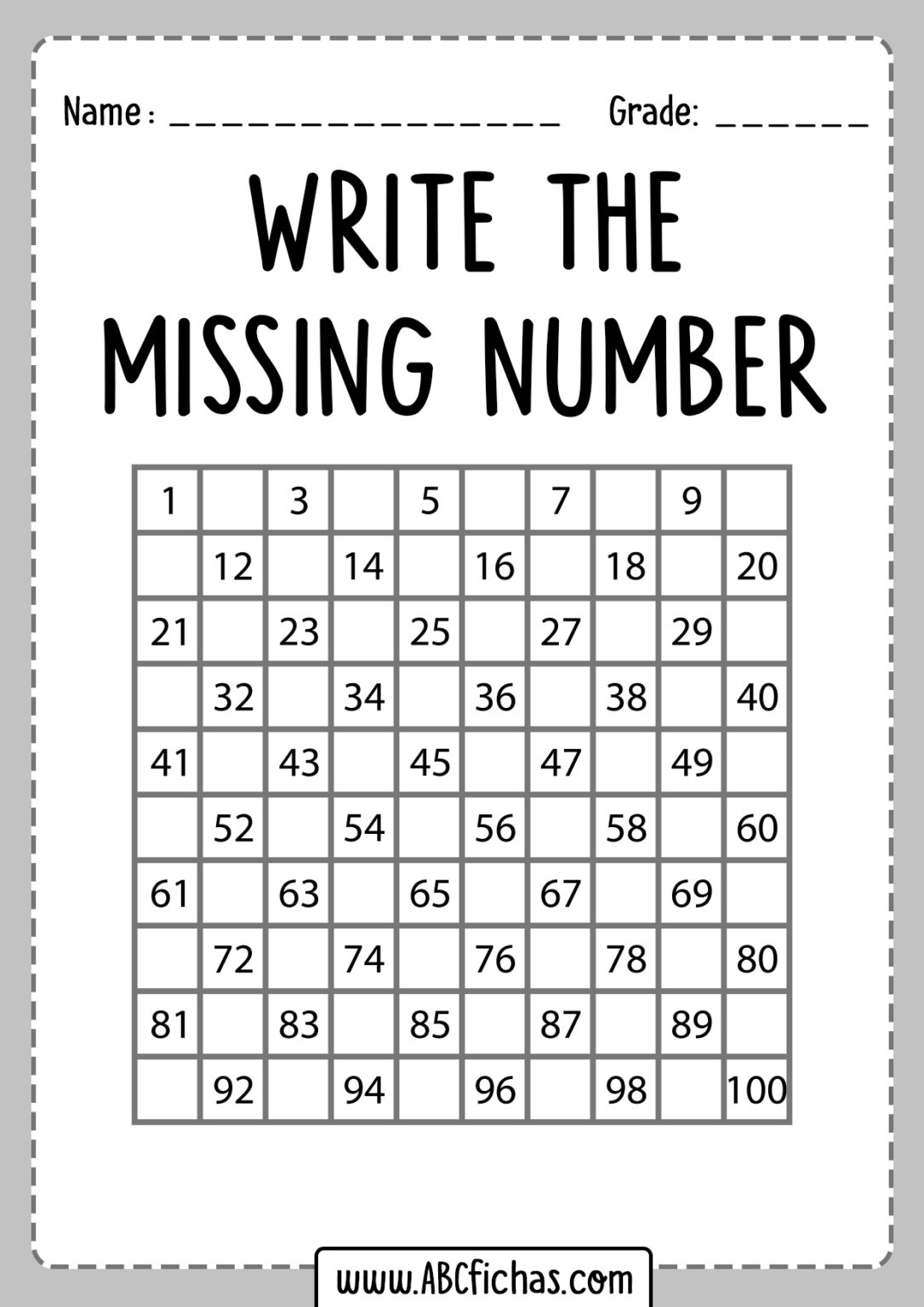 write-the-missing-number-worksheets-for-first-grade-abc-fichas