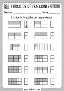 Ejercicios fracciones combinadas