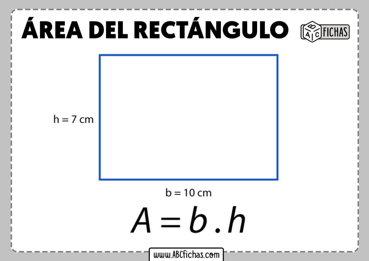F rmula del rea del rect ngulo con ejemplos pr cticos