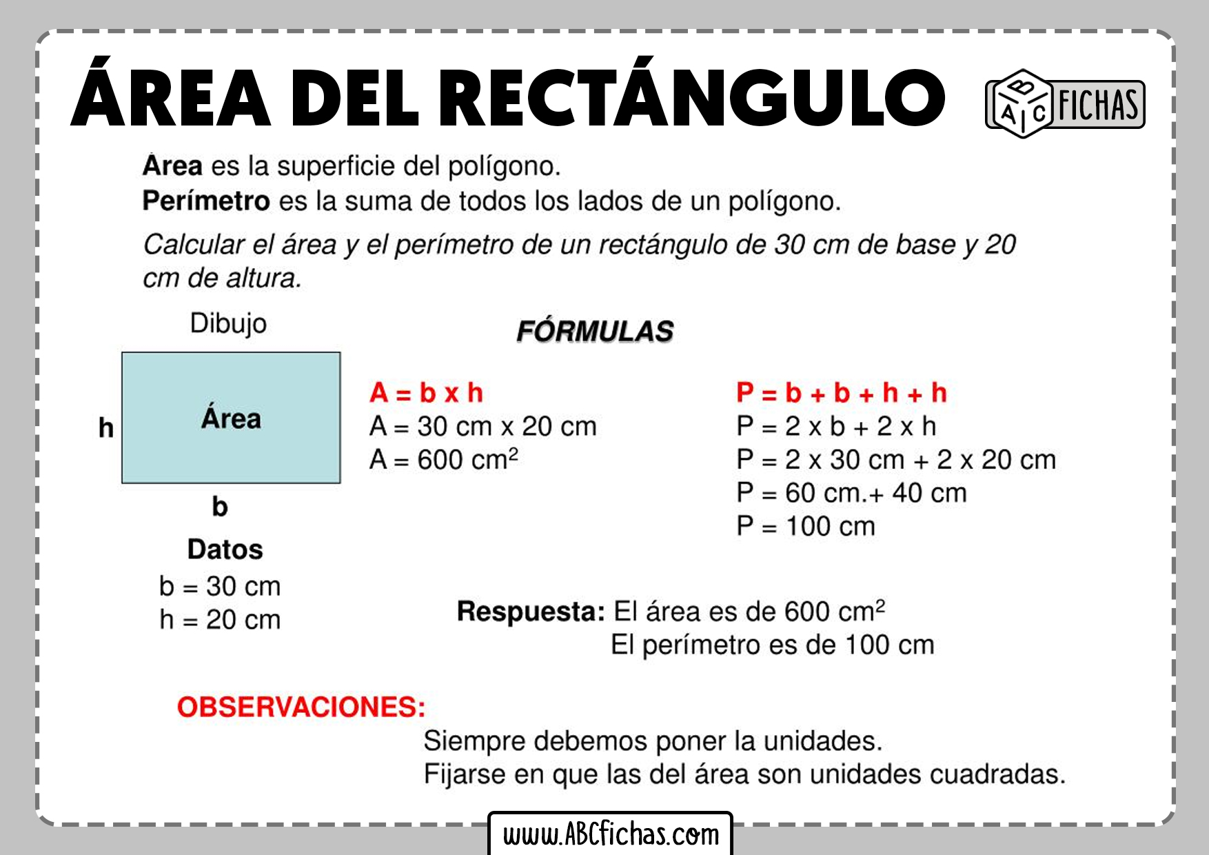 Como hacer un rectangulo