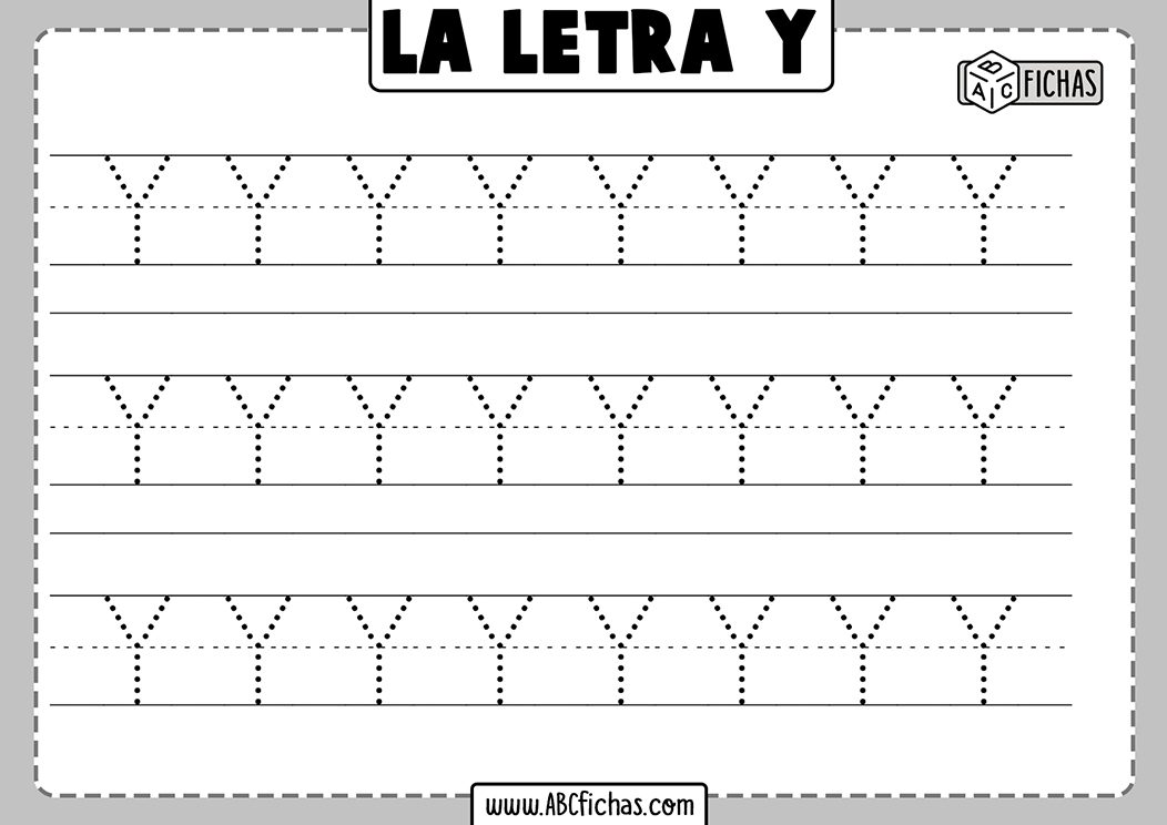 Aprender a escribir la letra y