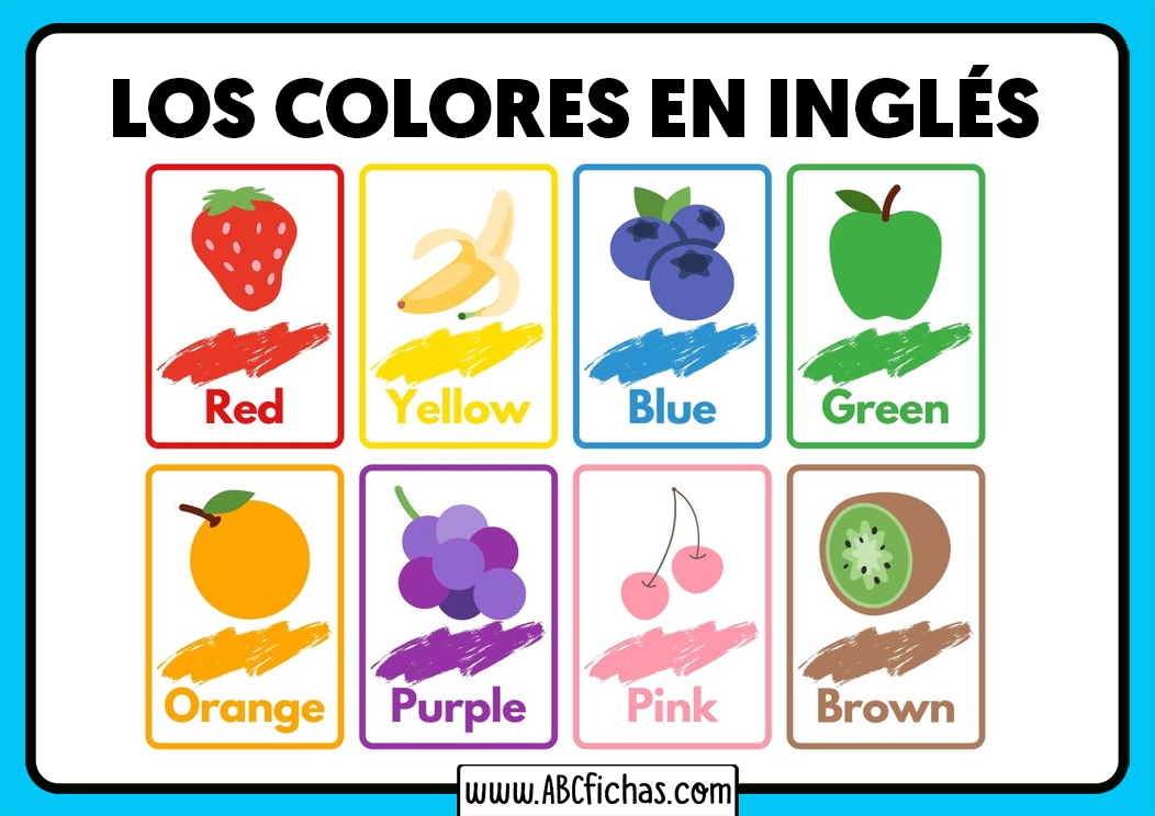 Colores en ingles.