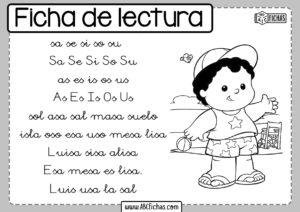 Fichade lectura de la letra s