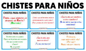 Chistes para niños