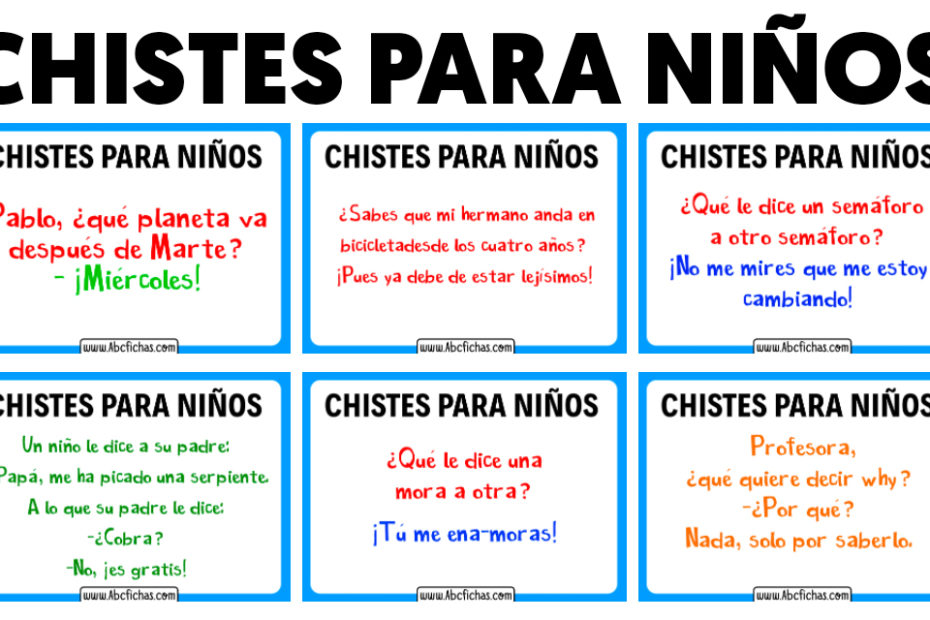 Chistes para niños