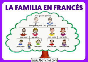 Vocabulario la familia en frances