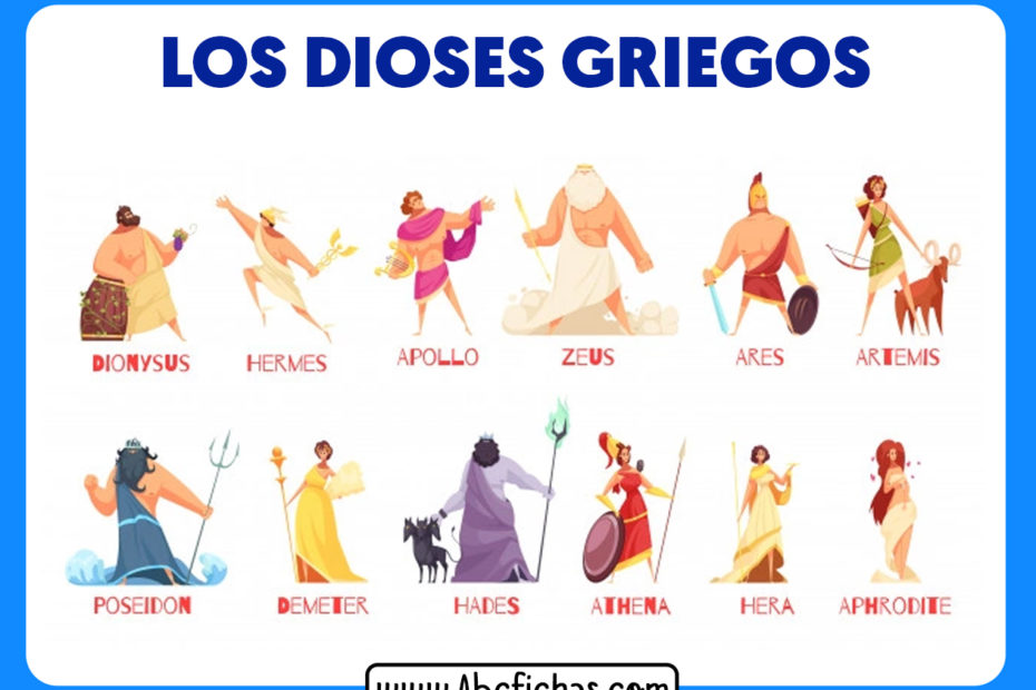 Dioses griegos mitologia griega