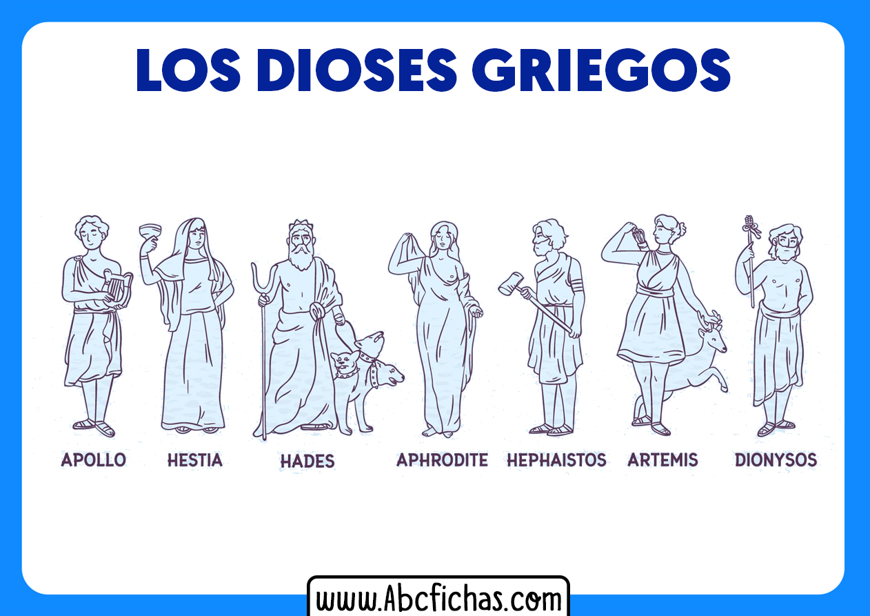 Dioses griegos mitologicos