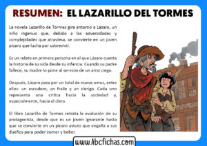 Resumen de el lazarillo del tormes