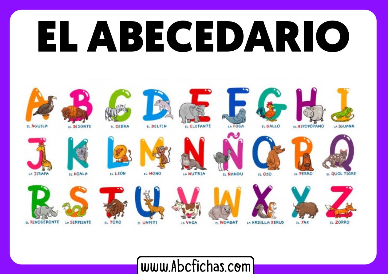 Abecedario con animales