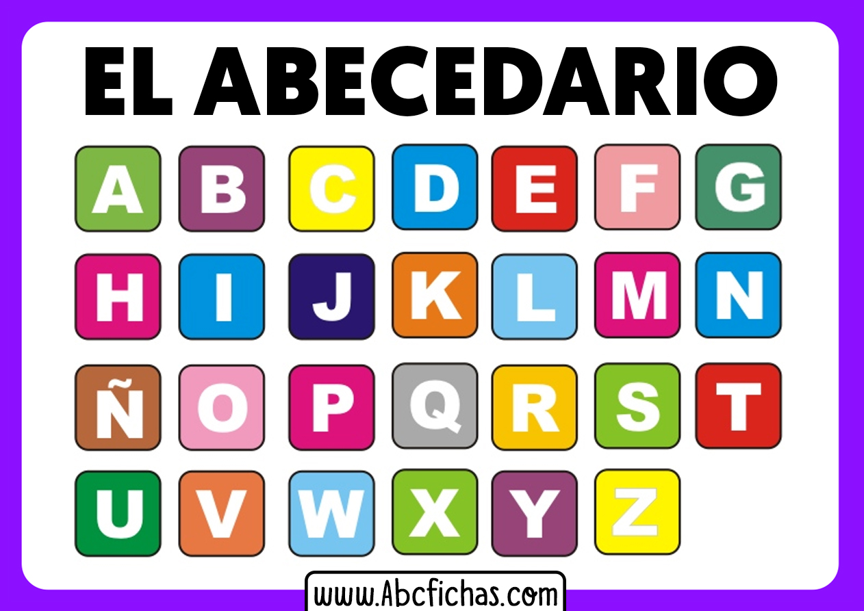 El Abecedario  Fichas para aprender el Abecedario