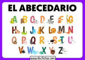 El abecedario para niños