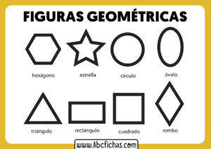 Formas geometricas para colorear