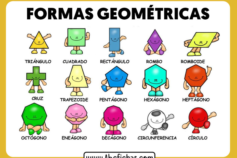 Formas y figuras geometricas para niños