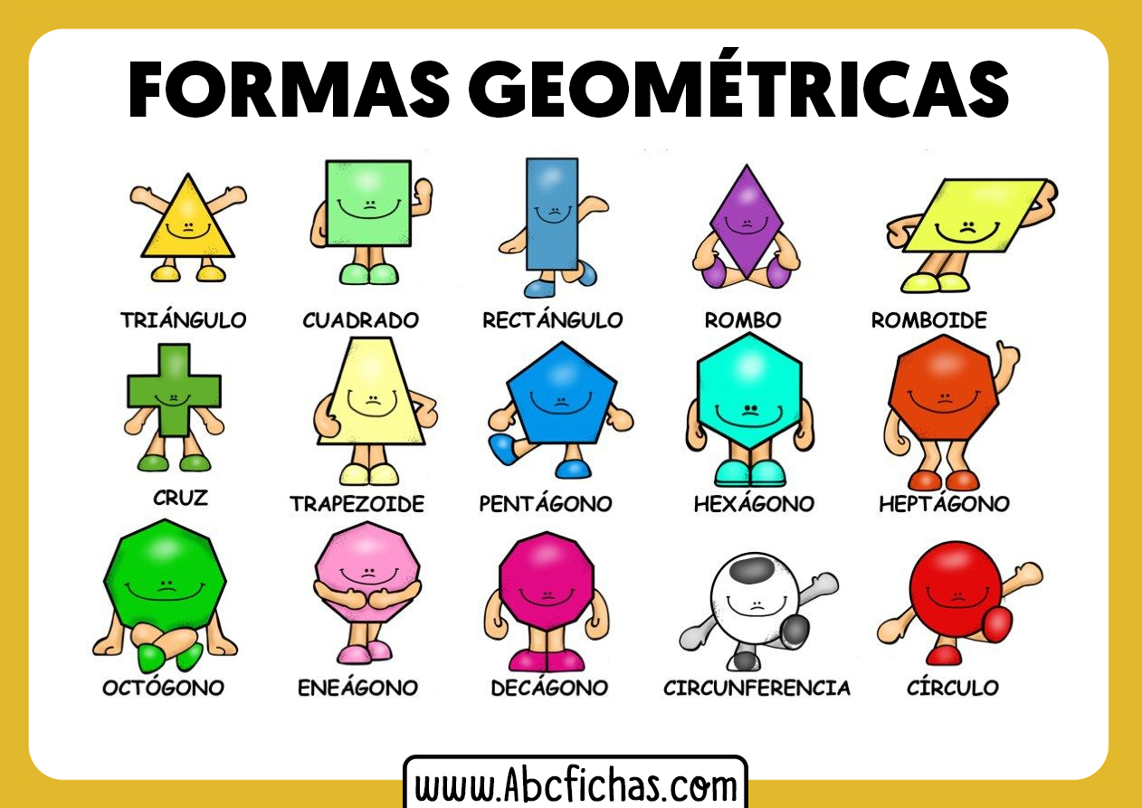 Formas Y Figuras Geométricas Para Niños