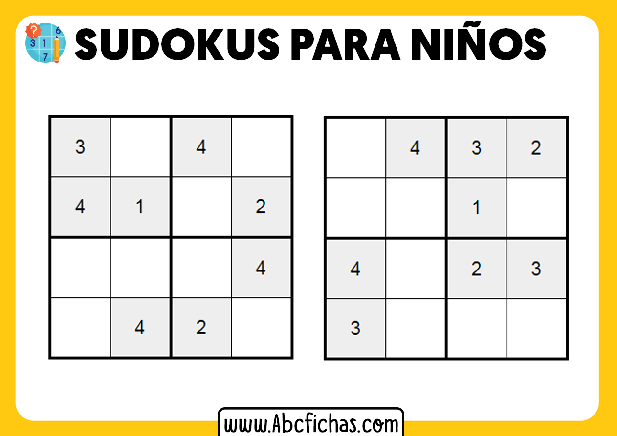 Sudoku Para Imprimir N vel F cil RETOEDU