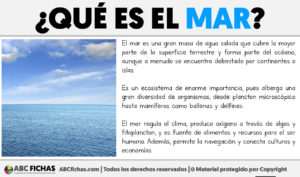 Que es el mar