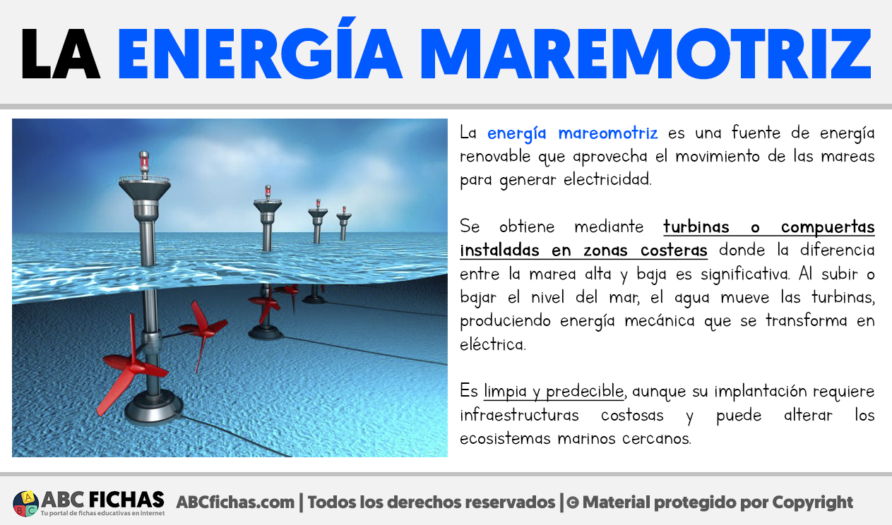Que es la energia maremotriz