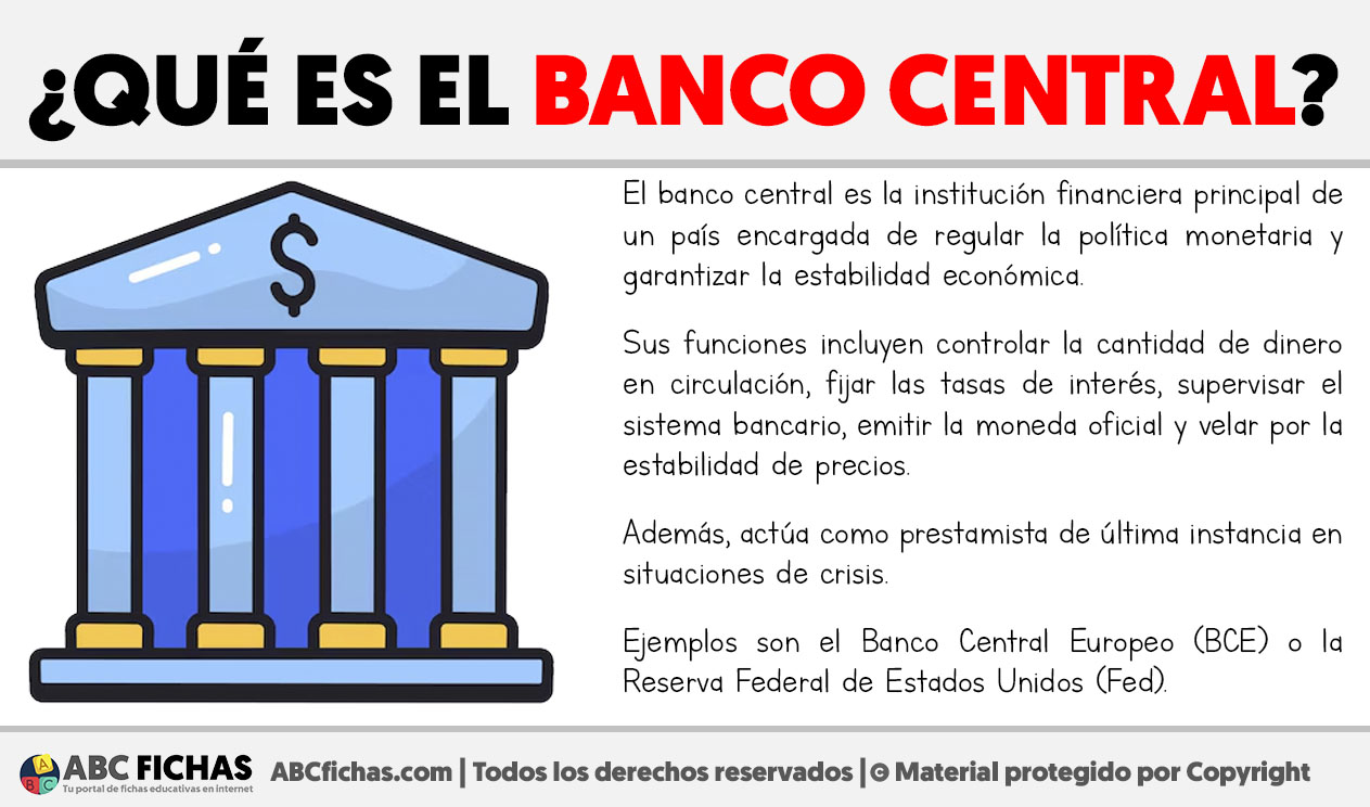 Que es el banco central