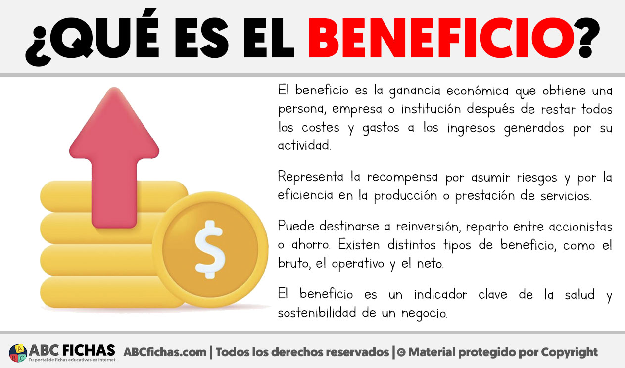 Que es el beneficio