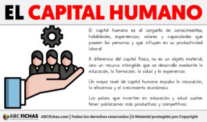 Que es el capital humano