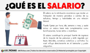 Que es el salario
