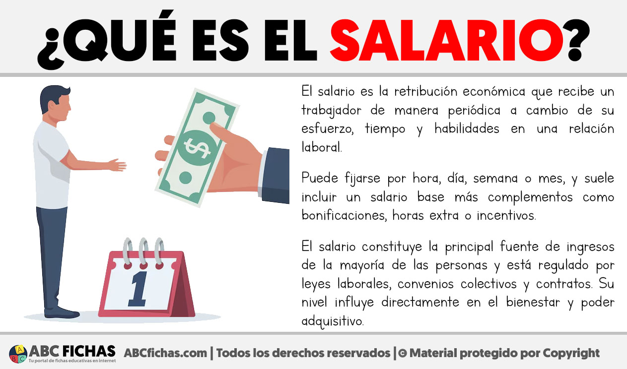 Que es el salario
