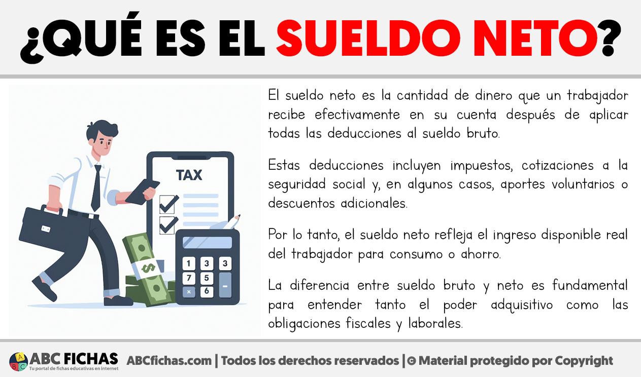 Que es el sueldo neto