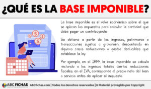 Que es la base imponible