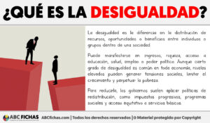 Que es la desigualdad