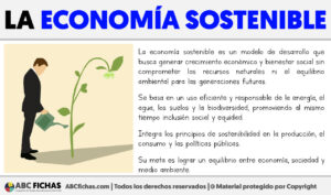Que es la economia sostenible