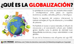 Que es la globalizacion