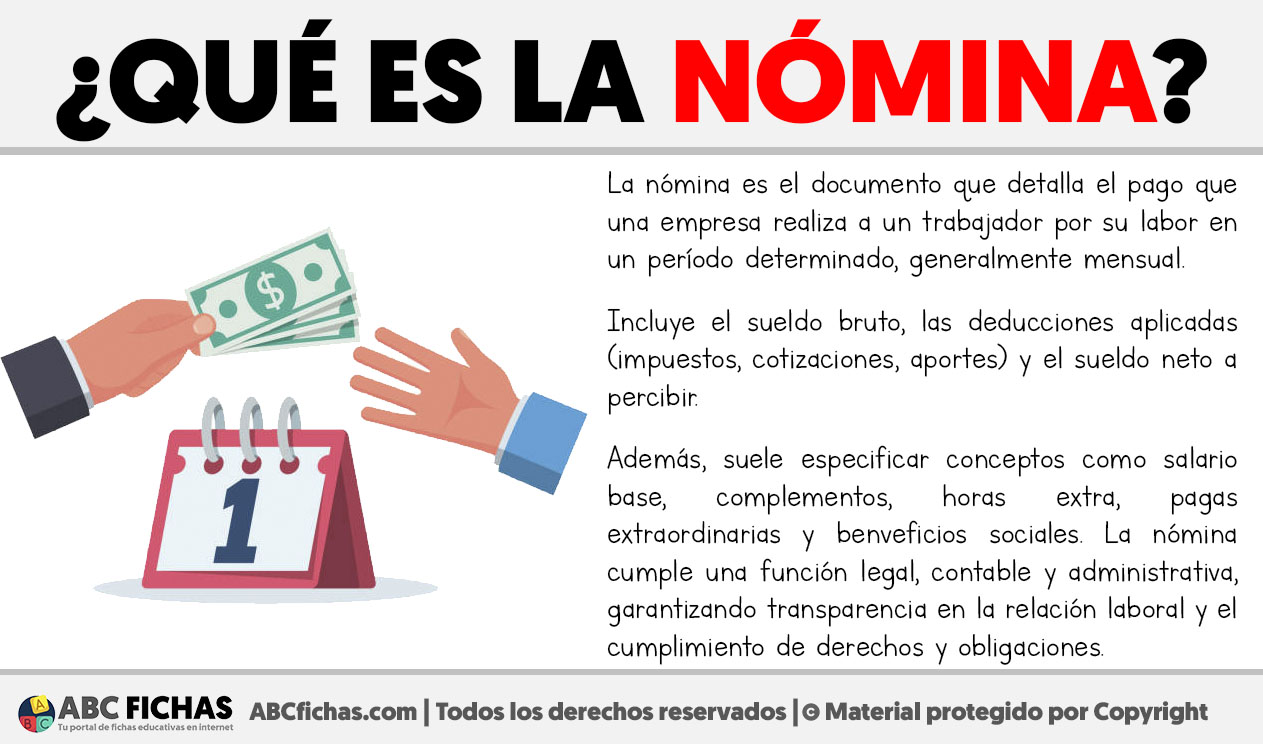 Que es la nomina