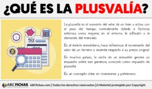 Que es la plusvalia
