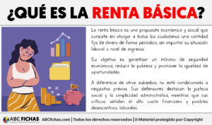 Que es la renta basica