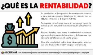 Que es la rentabilidad