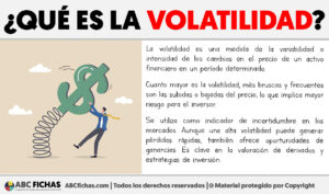 Que es la volatilidad