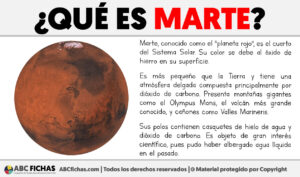 Que es marte