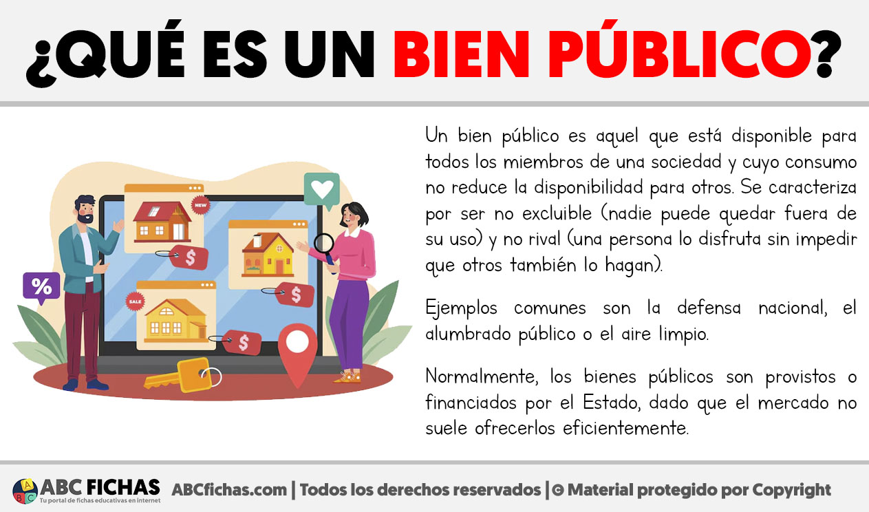 Que es un bien publico