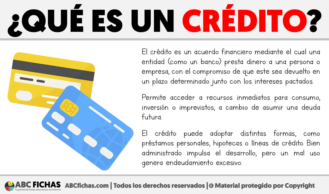 Que es un credito